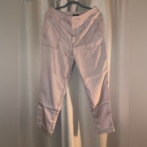 Blush linen Express pants